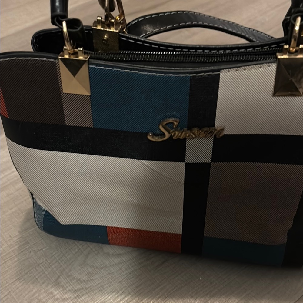 Stylish Multicolor Handbag - Picture 2 of 4